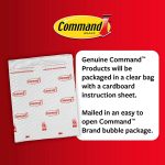 Command Large Picture Hanging Strips, Damage Free Hanging Picture Hangers, No Tools Wall Hanging Strips for Living Spaces, 14 White Adhesive Strip Pairs(28 Command Strips) - Image 9